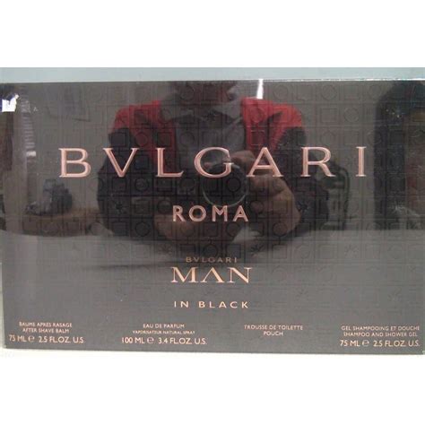 bvlgari roma man in black gift set